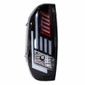 Renegade Led Sequential Tail Light Set Gloss Black / Clear CTRNG0667-GBC-SQ